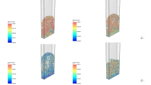 Moisture Removal By Grain Drying System: CFD-DEM Rocky Simulation