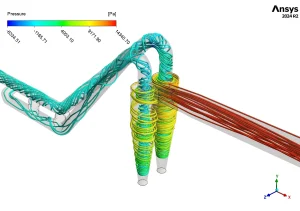 Pressure Drop in Industrial Parallel Cyclones CFD: ANSYS Fluent Tutorial