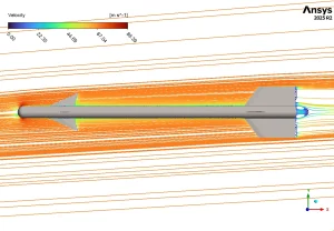 CFD Analysis of Canard Missile Aerodynamics: ANSYS Fluent Tutorial