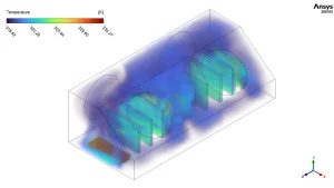 CFD Analysis of Electronics Box Cooling: ANSYS Fluent Tutorial