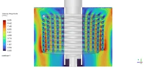 Water Cooling System of Laser Head CFD: ANSYS Fluent Tutorial