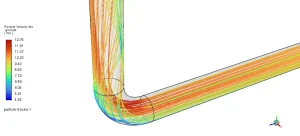Erosion Rate In Oil Pipe CFD Analysis: McLaury Model and DPM
