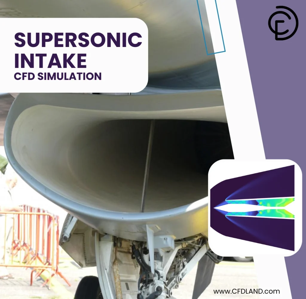Supersonic Intake CFD Simulation: ANSYS Fluent Aerodynamics Tutorial
