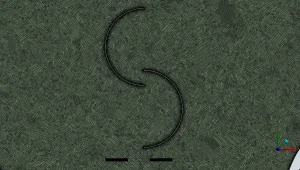 Hybrid grid generation highlighting the severe mesh refinement required to resolve the boundary layers around both the Darrieus and Savonius surfaces
