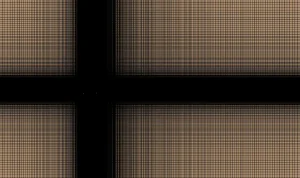 Hybrid grid generation highlighting the severe mesh refinement required to resolve the boundary layers around both the Darrieus and Savonius surfaces
