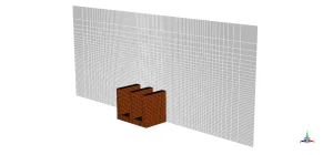 Structured hexahedral grid generated in ANSYS ICEM CFD, containing exactly 830,790 cells to properly capture the boundary layers