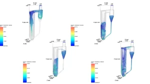 Circulating Fluidized Bed CFD-DEM | Rocky ANSYS Fluent Simulation