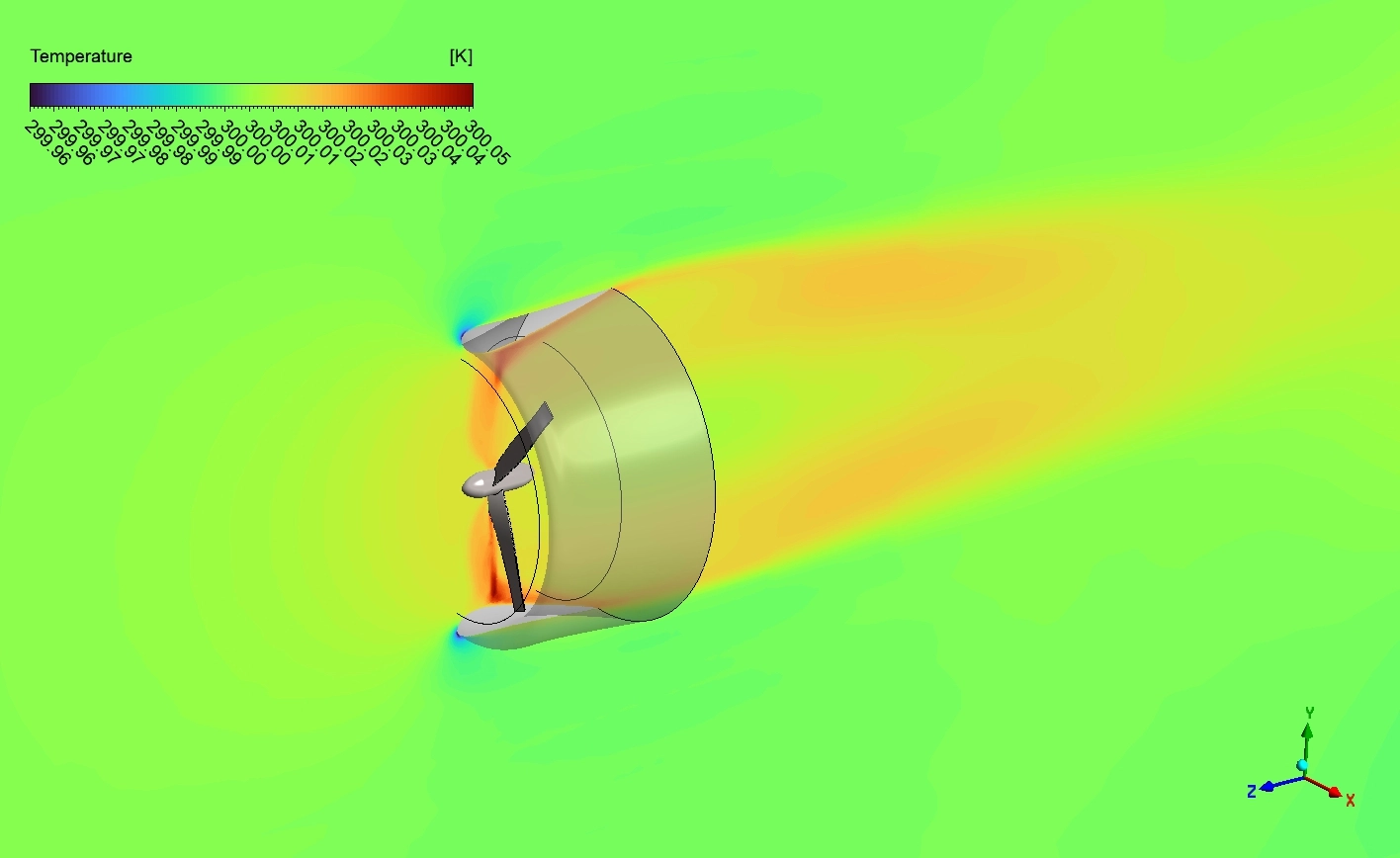 image of Diffuser-Augmented HAWT Aeroacoustics CFD Analysis – ANSYS Fluent Tutorial Diffuser-Augmented HAWT Aeroacoustics CFD Analysis