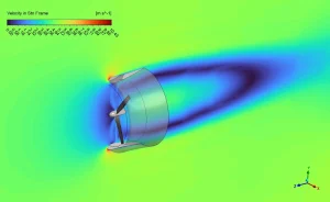 image of Diffuser-Augmented HAWT Aeroacoustics CFD Analysis – ANSYS Fluent Tutorial Diffuser-Augmented HAWT Aeroacoustics CFD Analysis