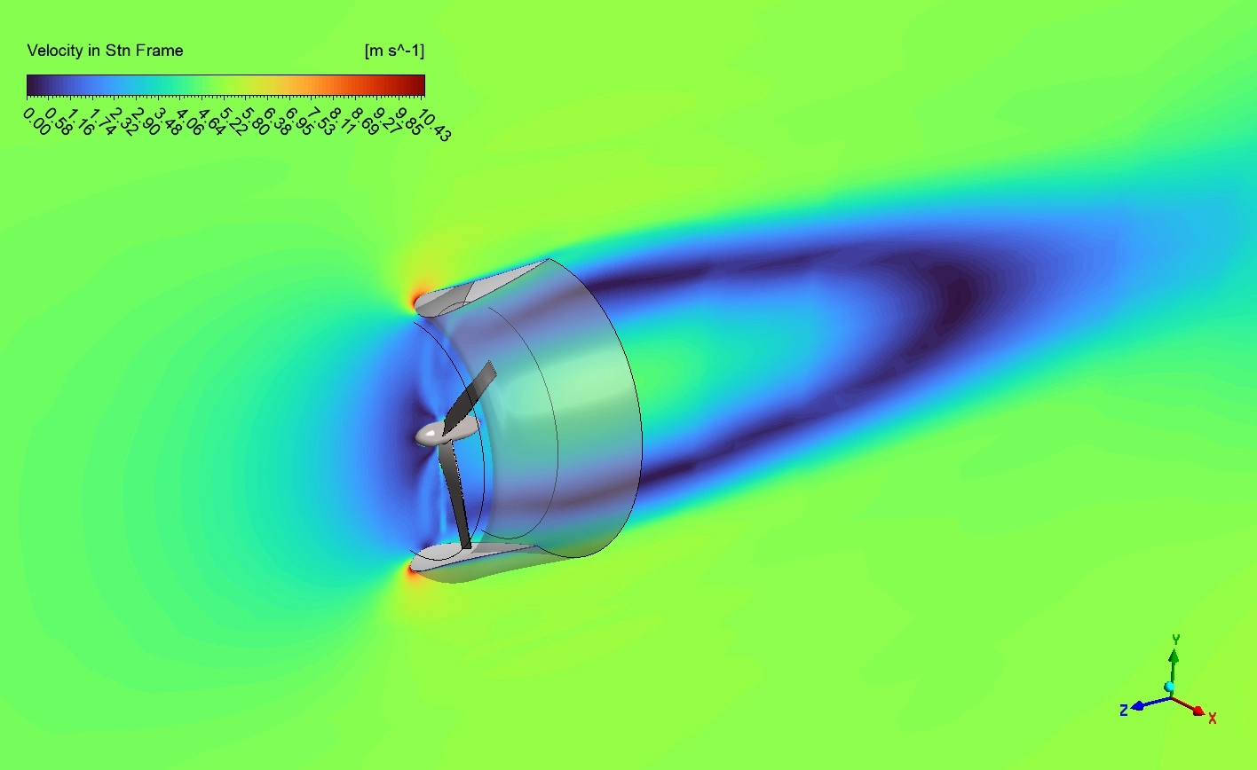 image of Diffuser-Augmented HAWT Aeroacoustics CFD Analysis – ANSYS Fluent Tutorial Diffuser-Augmented HAWT Aeroacoustics CFD Analysis