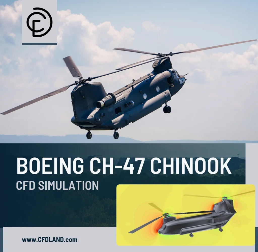 Boeing CH-47 CFD Simulation: Helicopter Aerodynamics
