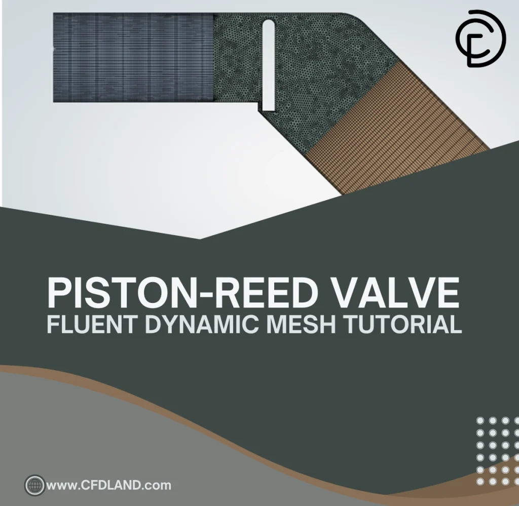 Piston Reed Valve Dynamic Mesh CFD | Fluent Tutorial