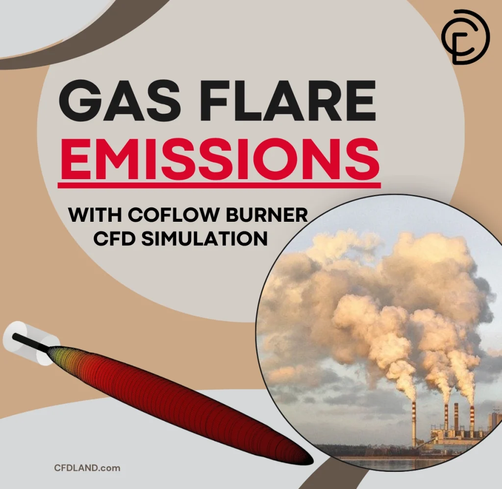 Gas Flare Emissions Simulation: ANSYS Fluent Tutorial