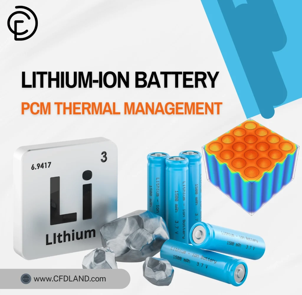 Lithium-Ion Battery PCM Thermal Management: ANSYS CFD Tutorial