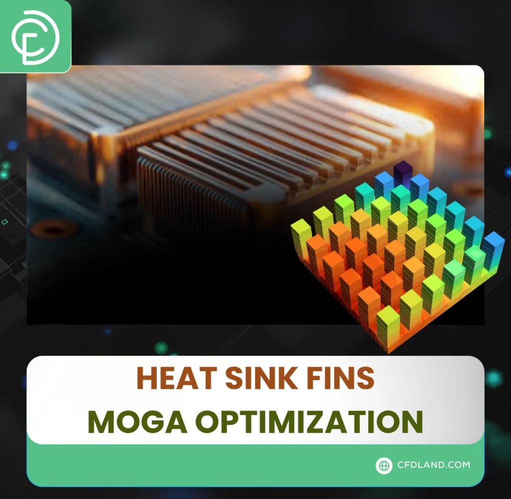 Heat Sink Fins MOGA Optimization: ANSYS CFD Tutorial