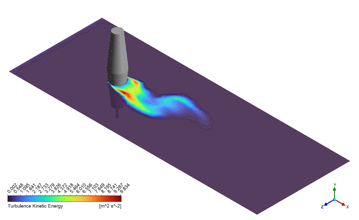 Vortex Bladeless Wind Turbine FSI: ANSYS CFD Tutorial - Image 4