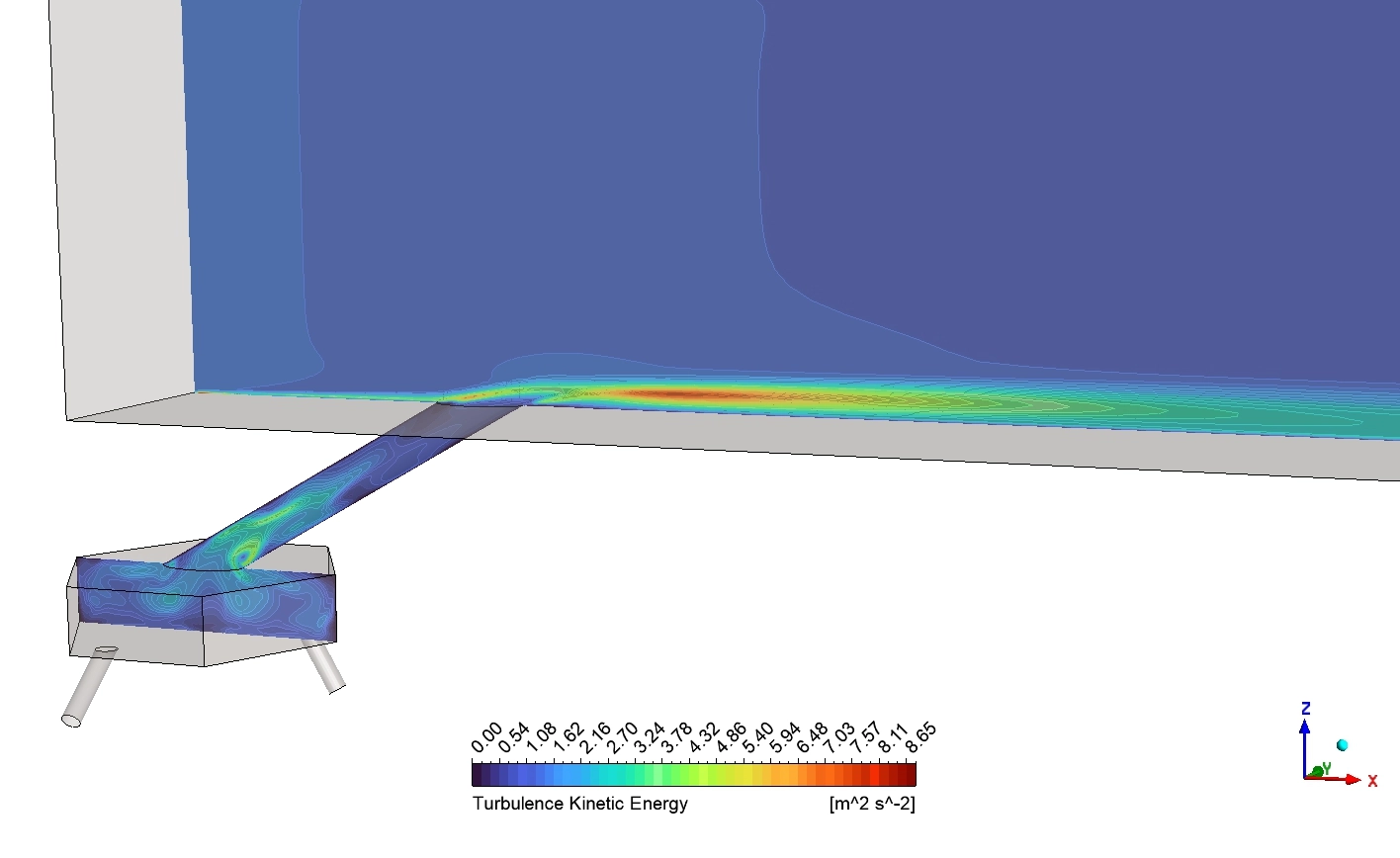 Swirling Film Blade Cooling CFD Simulation ANSYS Tutorial