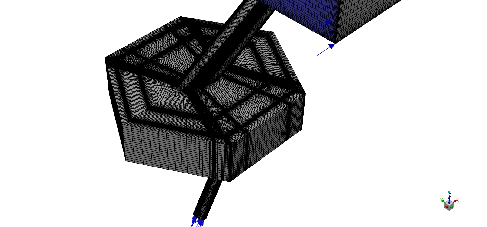 Swirling Film Blade Cooling CFD Simulation ANSYS Tutorial