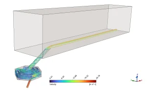 Swirling Film Blade Cooling CFD Simulation ANSYS Tutorial