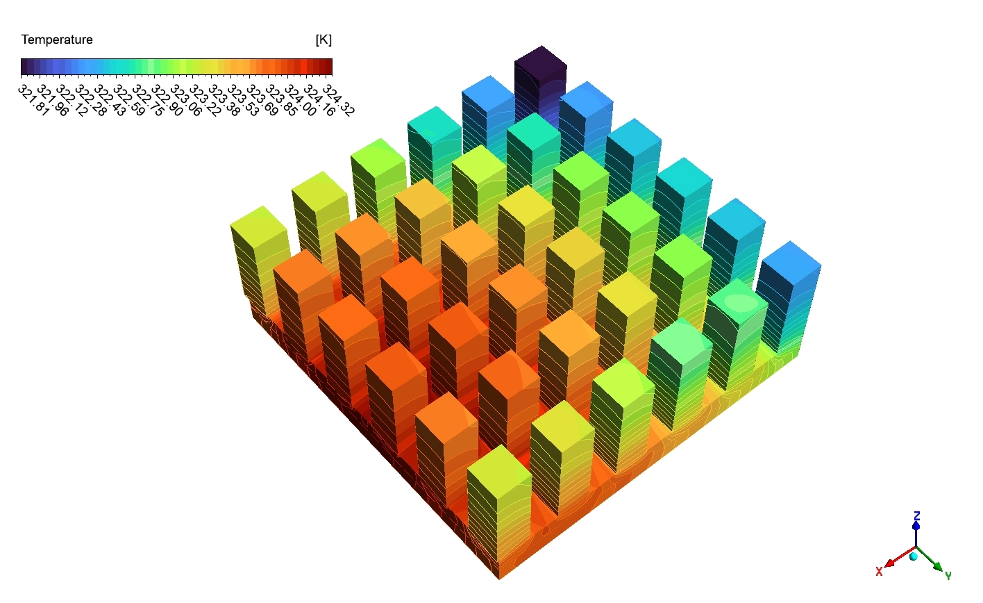 Heat Sink Fins MOGA Optimization: ANSYS CFD Tutorial