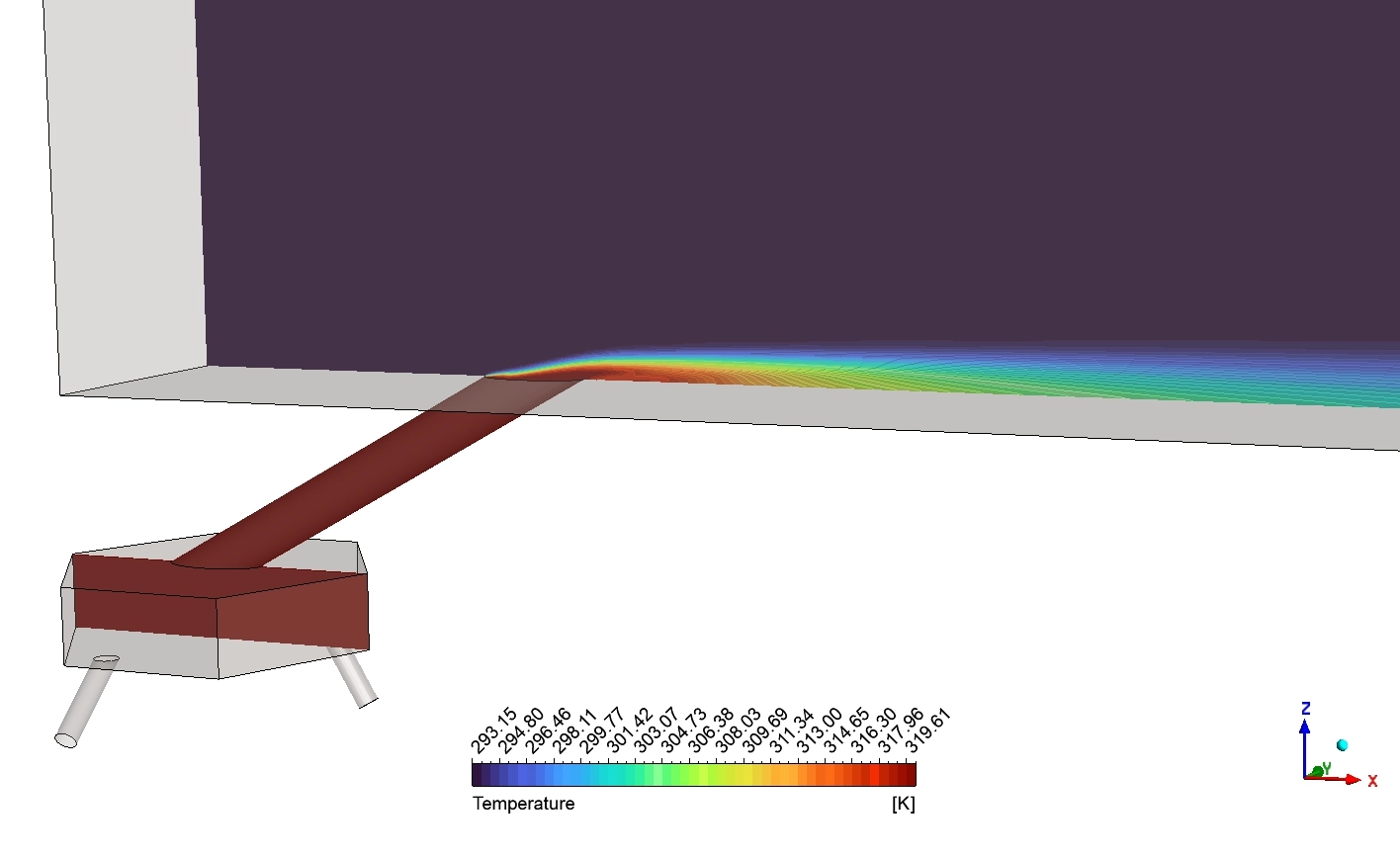 Swirling Film Blade Cooling CFD Simulation ANSYS Tutorial