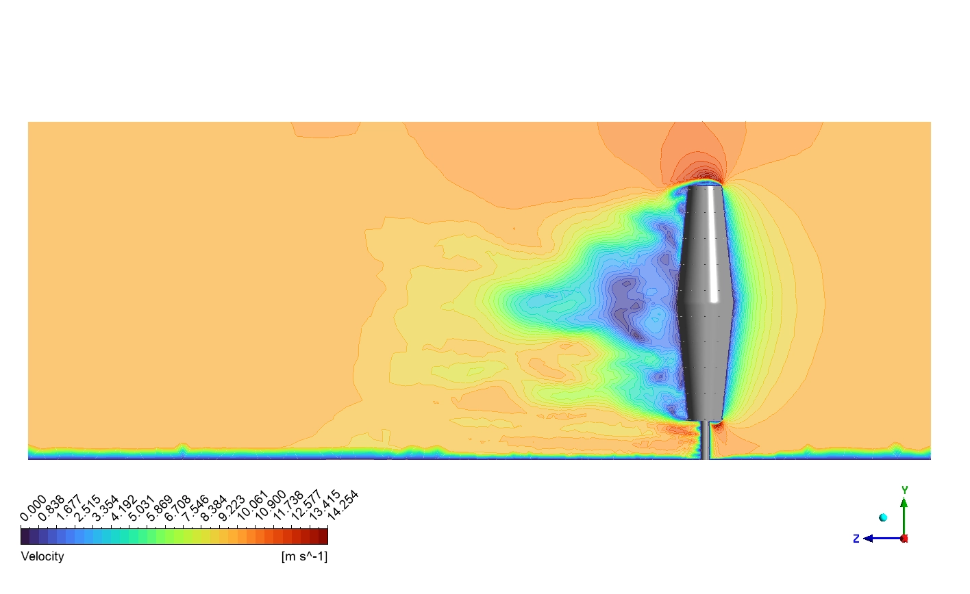 Vortex Bladeless Wind Turbine FSI: ANSYS CFD Tutorial - Image 9