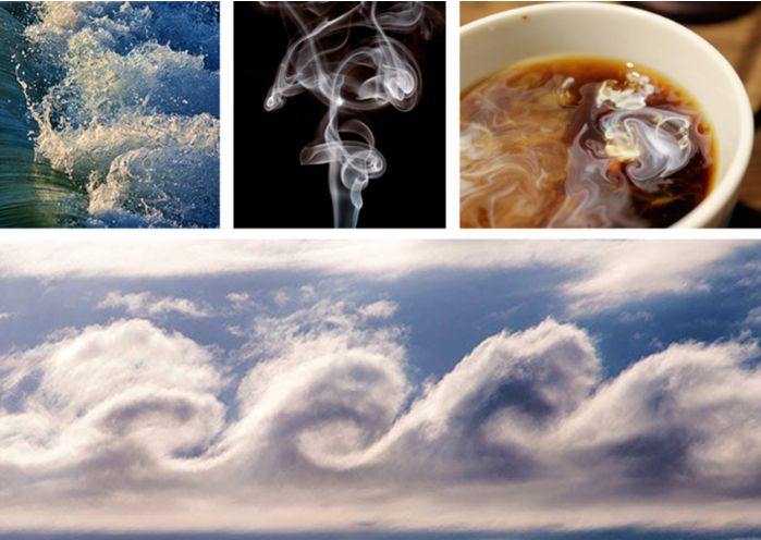 Examples of turbulent dynamics in real-life and engineering applications
